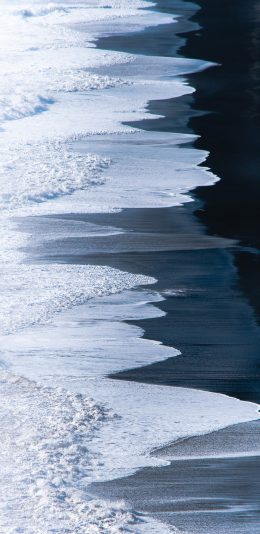 [2436x1125]大海 海滩 海水 海景 苹果手机壁纸图片