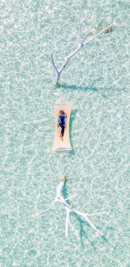 [2436x1125]大海 蓝色 休闲 度假