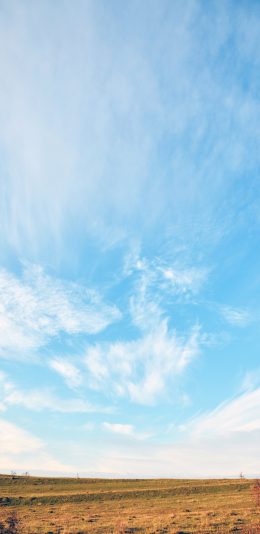 [2436x1125]大自然 蓝天白云 广阔 苹果手机壁纸图片