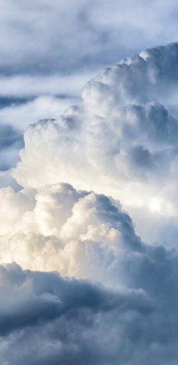 [2436x1125]天空 云云端 云朵 苹果手机壁纸图片