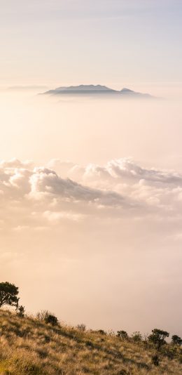 [2436x1125]天空 云彩 云层 广阔 苹果手机壁纸图片