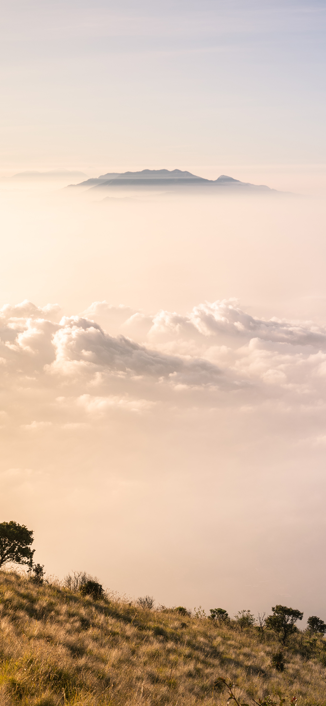 [2436×1125]天空 云彩 云层 广阔 苹果手机壁纸图片