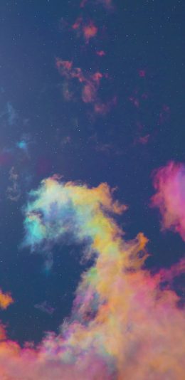 [2436x1125]天空 云彩 星空 唯美 浪漫 苹果手机壁纸图片