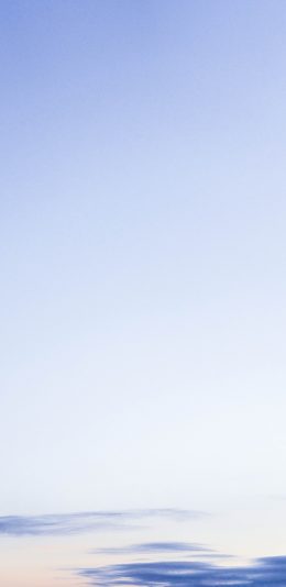 [2436x1125]天空 云彩 渐变 景色 苹果手机壁纸图片