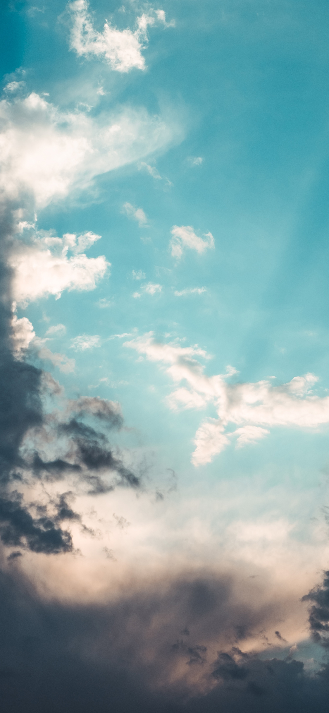 [2436×1125]天空 云彩 蓝天 云层