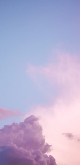 [2436x1125]天空 云朵 云彩 渐变 苹果手机壁纸图片