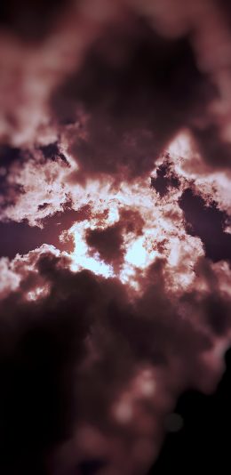 [2436x1125]天空 云朵 镜头 苹果手机壁纸图片