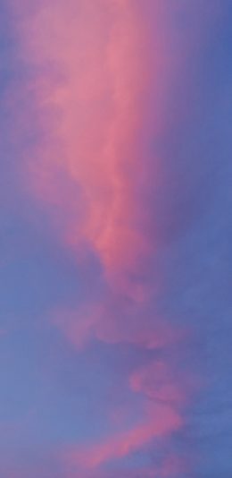 [2436x1125]天空 唯美 云彩 晚霞 苹果手机壁纸图片