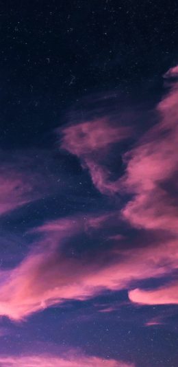 [2436x1125]天空 唯美 渐变 云彩 梦幻 苹果手机壁纸图片