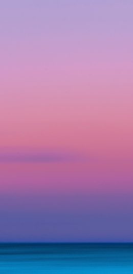 [2436x1125]天空 渐变 黄昏 唯美 苹果手机壁纸图片