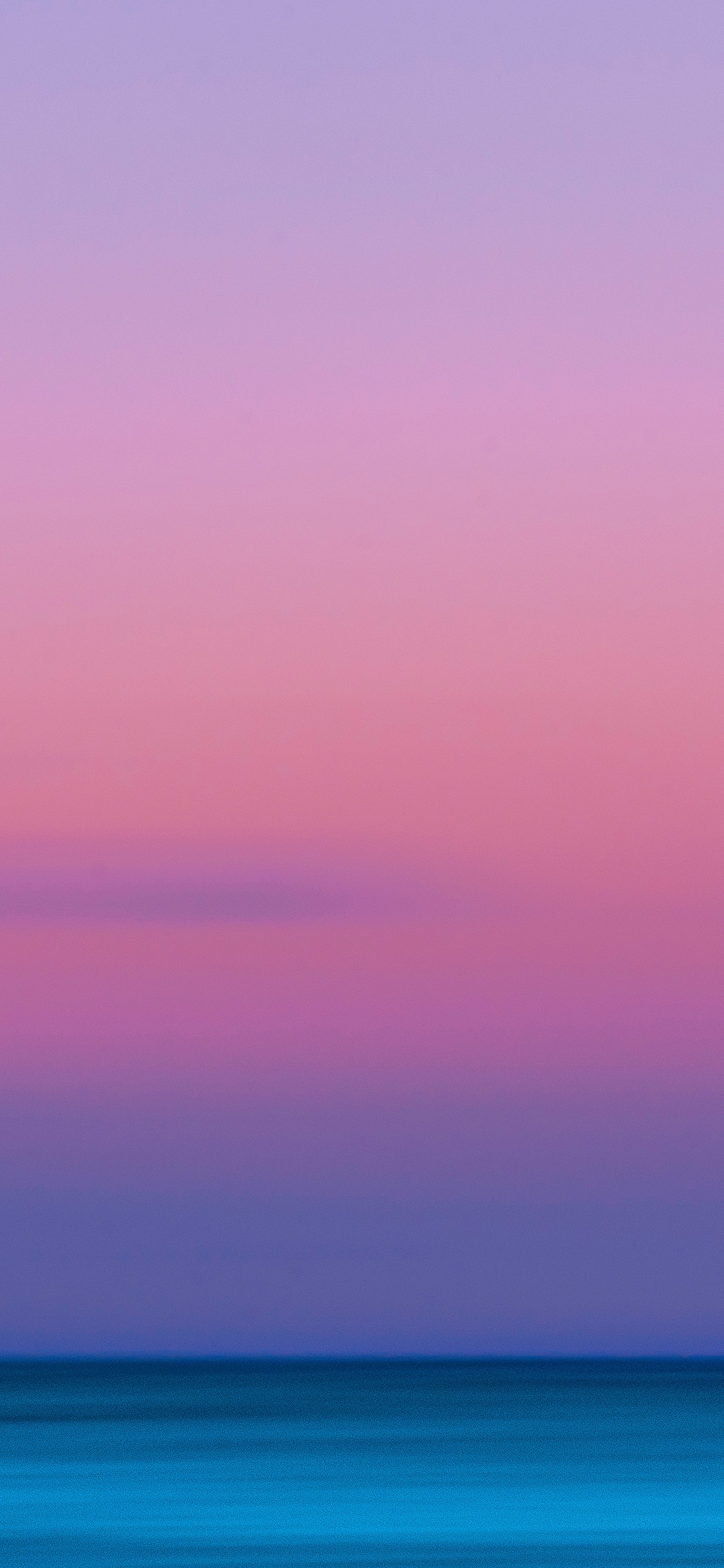 [2436×1125]天空 渐变 黄昏 唯美 苹果手机壁纸图片