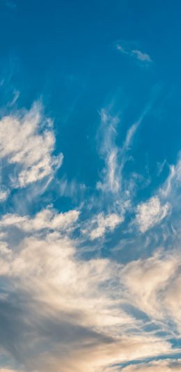 [2436x1125]天空 蓝天白云  云彩 蔚蓝 苹果手机壁纸图片