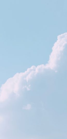 [2436x1125]天空 蓝色 云朵 苹果手机壁纸图片