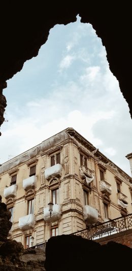 [2436x1125]天空 风情 建筑 异域 苹果手机壁纸图片