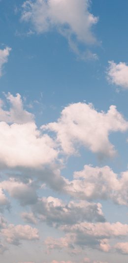 [2436x1125]太空 蓝天白云 晴天 苹果手机壁纸图片