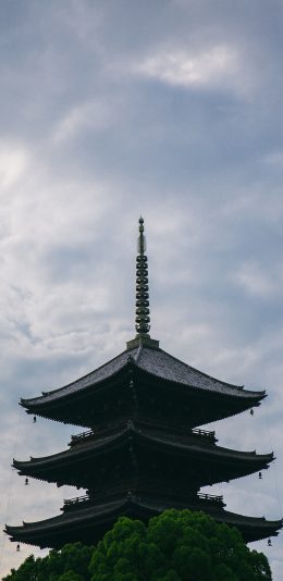 [2436x1125]寺庙 浅草寺 日本 苹果手机壁纸图片