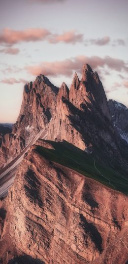 [2436x1125]山峰 山顶 大自然 顶峰 苹果手机壁纸图片