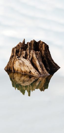 [2436x1125]山峰 湖泊 倒影 自然美景 苹果手机壁纸图片