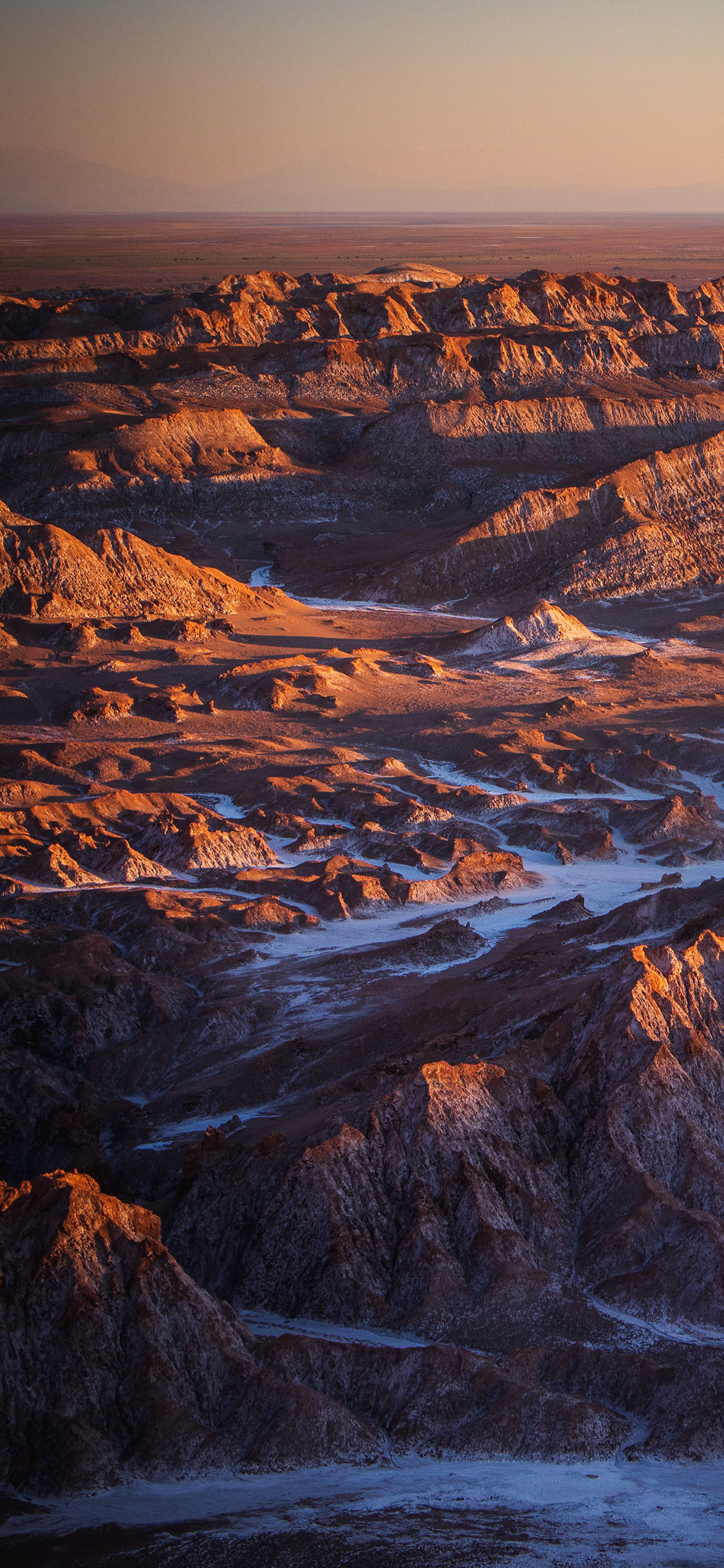 [2436×1125]山峰 自然 壮观 交错 苹果手机壁纸图片