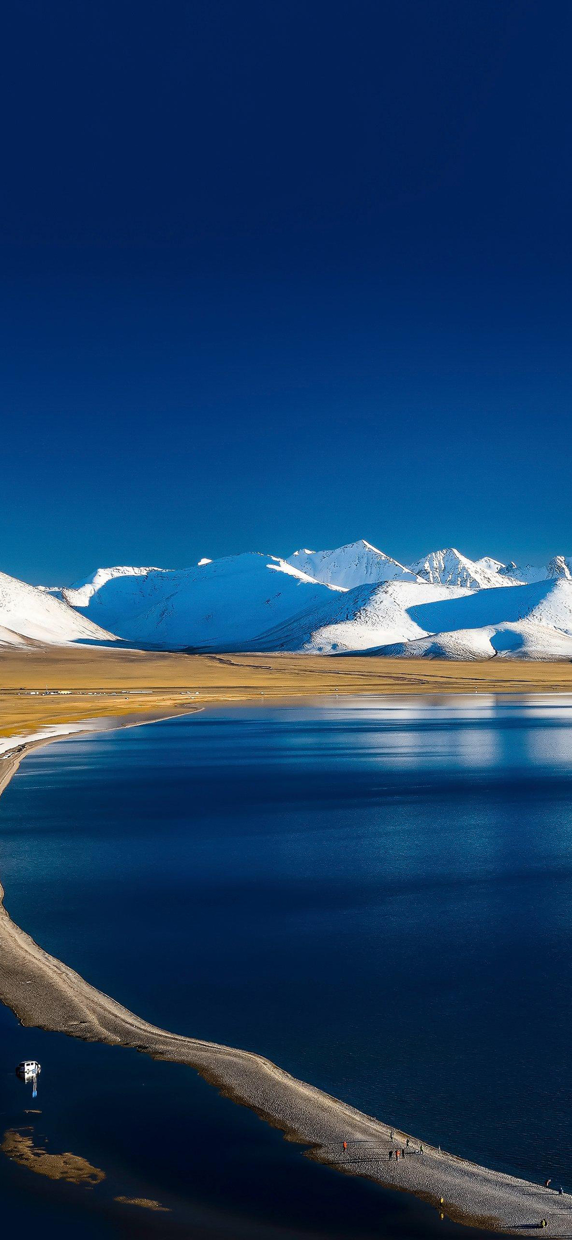 [2436×1125]山峰 雪山 山河美景 壮观 苹果手机壁纸图片