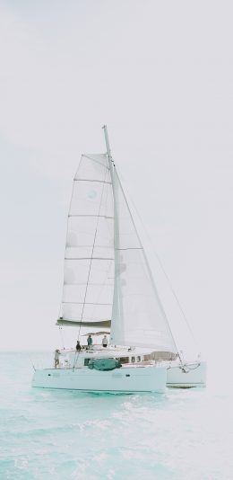 [2436x1125]帆船 还有 游乐 阳光 苹果手机壁纸图片