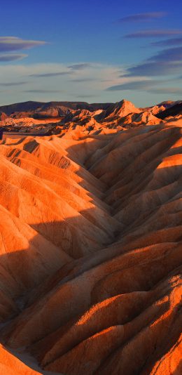 [2436x1125]延绵不绝 阳光 夕阳 群山 苹果手机壁纸图片