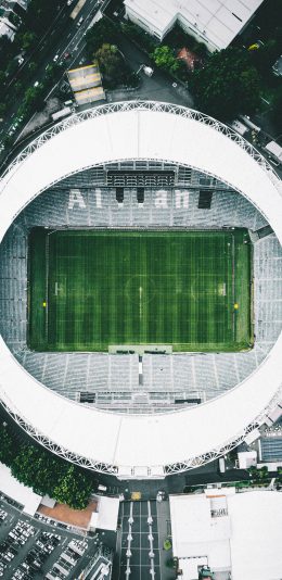 [2436x1125]建筑 体育馆 运动 俯拍 苹果手机壁纸图片