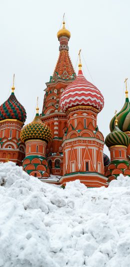 [2436x1125]建筑 俄罗斯 异域 色彩 苹果手机壁纸图片