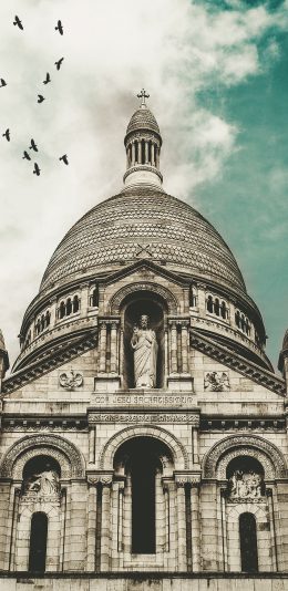 [2436x1125]建筑 城堡 欧式 天空 异国 苹果手机壁纸图片