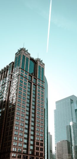 [2436x1125]建筑 城市 高楼大厦 现代 苹果手机壁纸图片