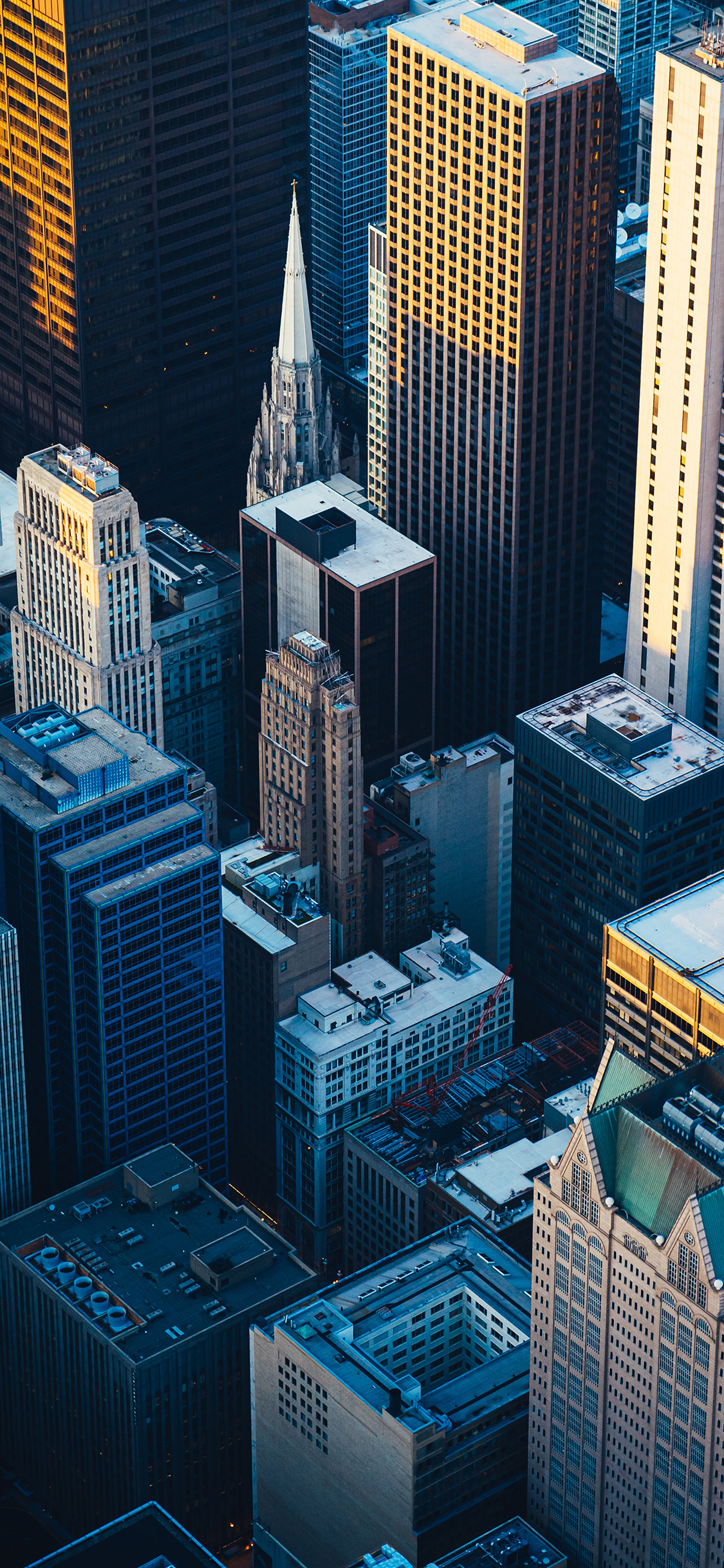 [2436×1125]建筑 城市 高楼大厦 都市 苹果手机壁纸图片