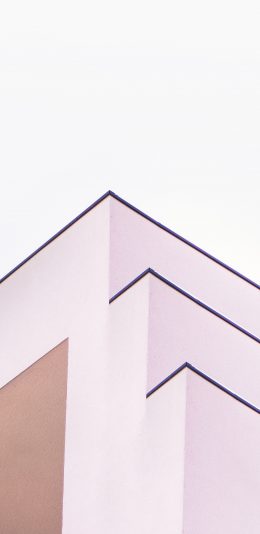 [2436x1125]建筑 天空 简约 一角 苹果手机壁纸图片