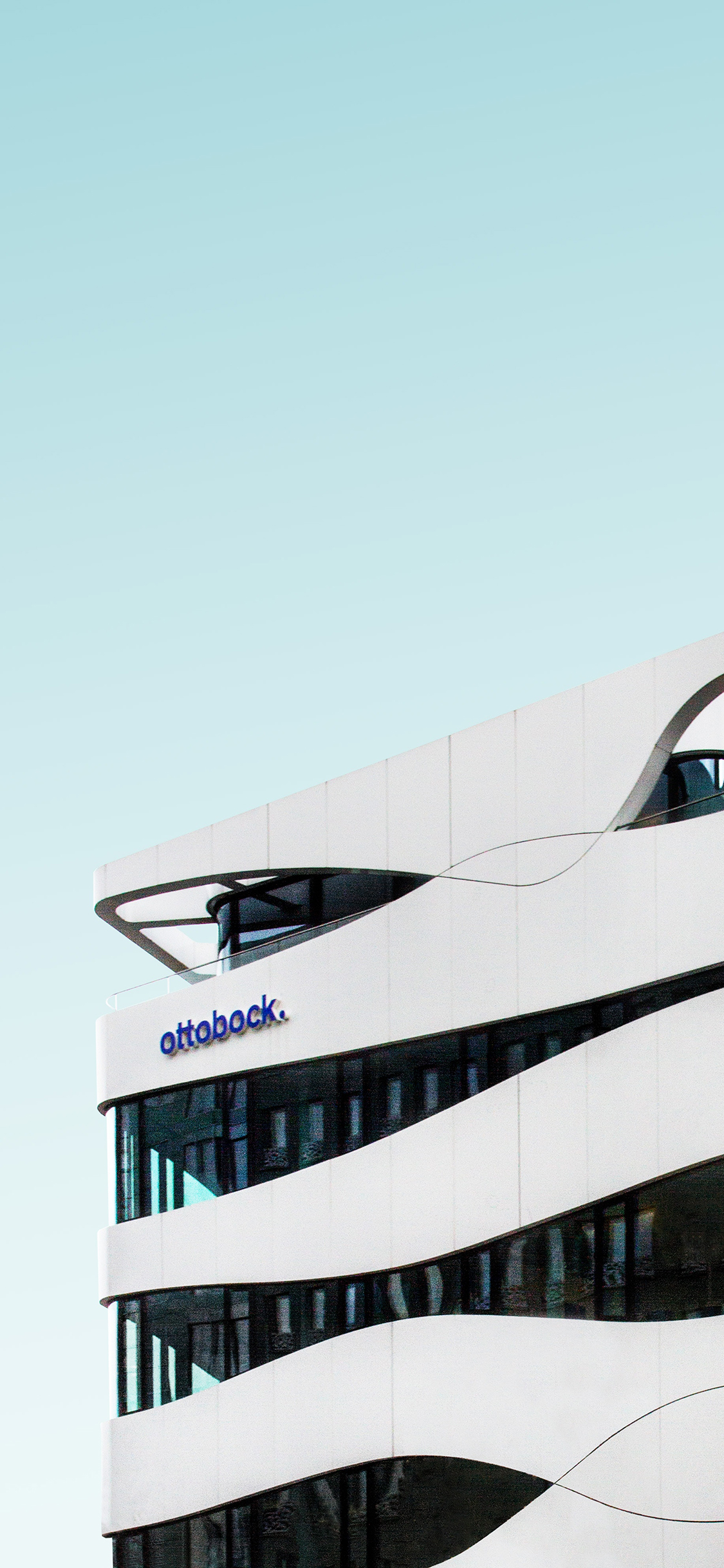 [2436×1125]建筑 天空 设计 线条 苹果手机壁纸图片