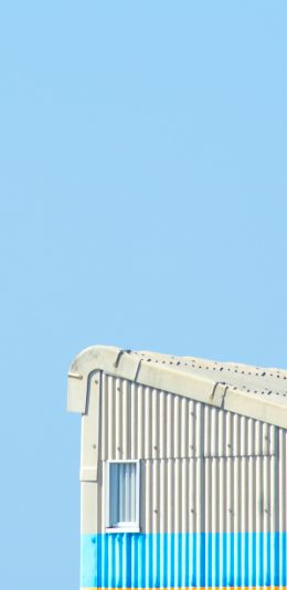 [2436x1125]建筑 天空 造型 设计 苹果手机壁纸图片