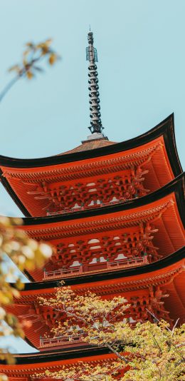 [2436x1125]建筑 寺庙 地标 浅草寺 苹果手机壁纸图片