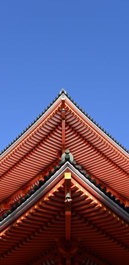 [2436x1125]建筑 屋檐 国风 古代 苹果手机壁纸图片