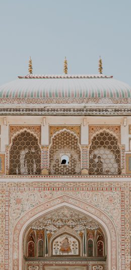 [2436x1125]建筑 异域 风情 异国 拱门 苹果手机壁纸图片