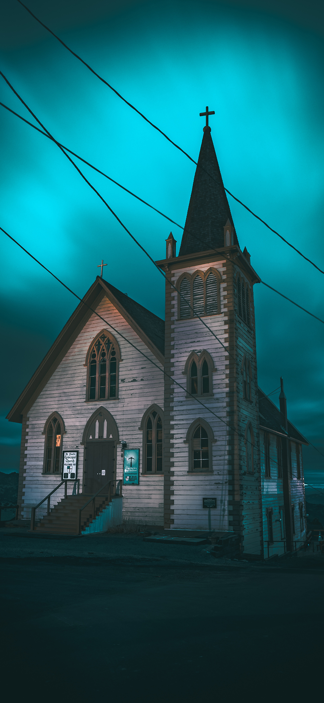 [2436×1125]建筑 房屋 城堡 异域 苹果手机壁纸图片