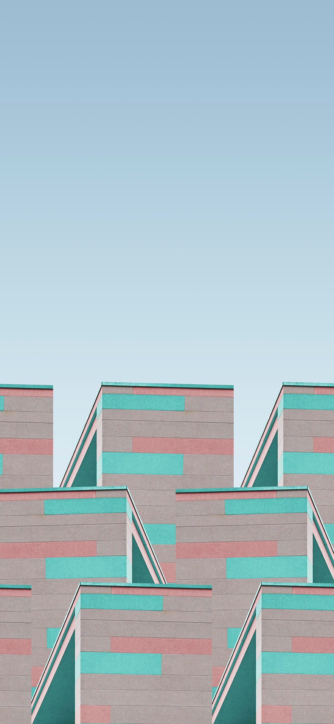 [2436×1125]建筑 房屋 高楼 设计 苹果手机壁纸图片