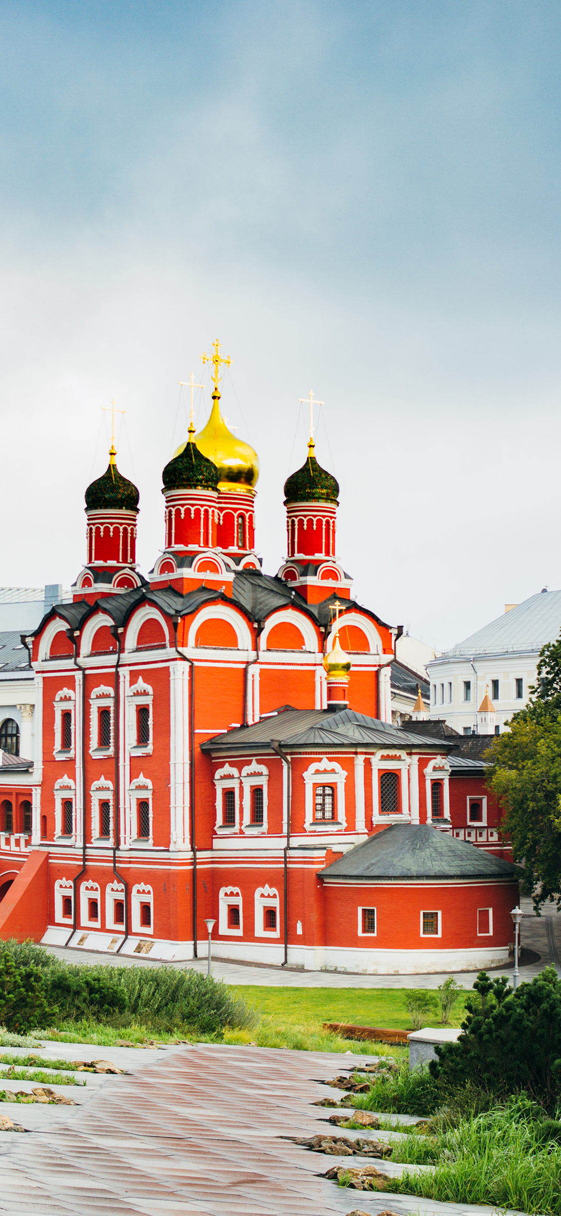 [2436×1125]建筑 教堂 异域 色彩 设计 苹果手机壁纸图片