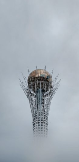 [2436x1125]建筑 特色 塔状 高楼 苹果手机壁纸图片