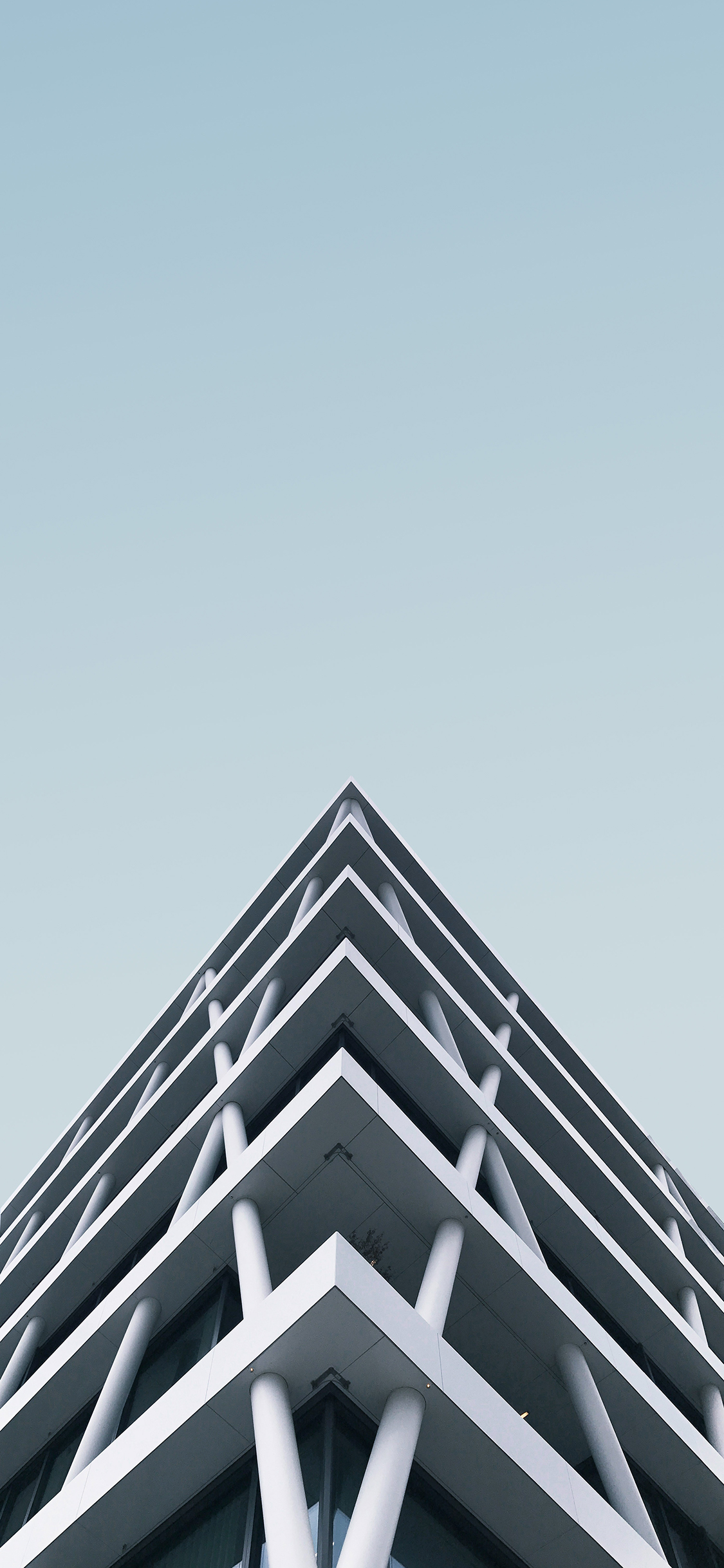 [2436×1125]建筑 简约 建设 现代 苹果手机壁纸图片