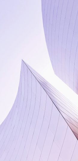 [2436x1125]建筑 简约 现代 玻璃幕墙 线条 苹果手机壁纸图片