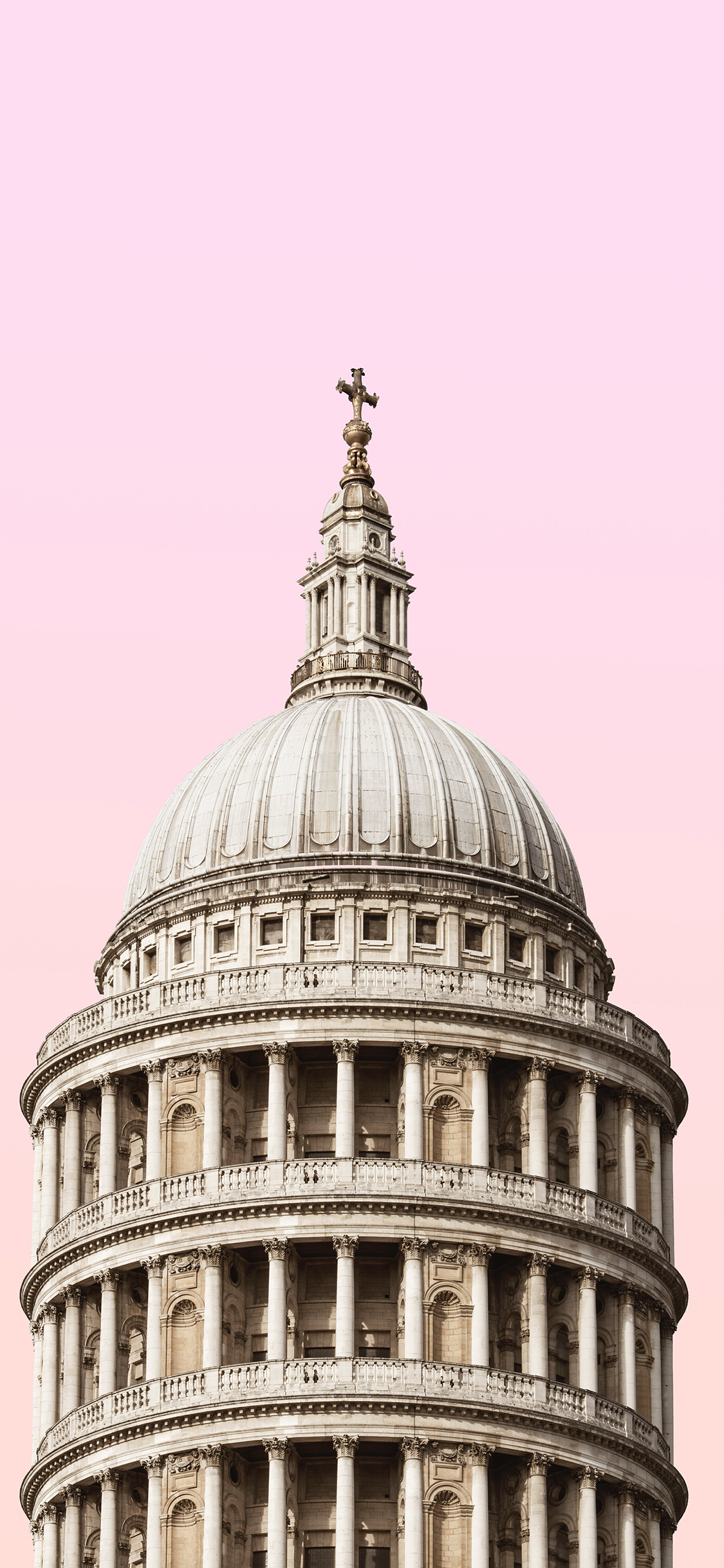 [2436×1125]建筑 设计 欧式 十字架 苹果手机壁纸图片
