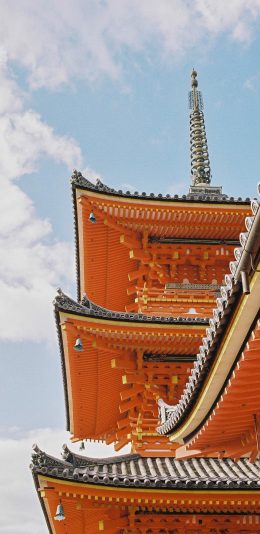 [2436x1125]建筑 设计 浅草寺 寺庙 苹果手机壁纸图片