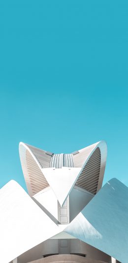 [2436x1125]建筑 设计 造型 天空 唯美 苹果手机壁纸图片