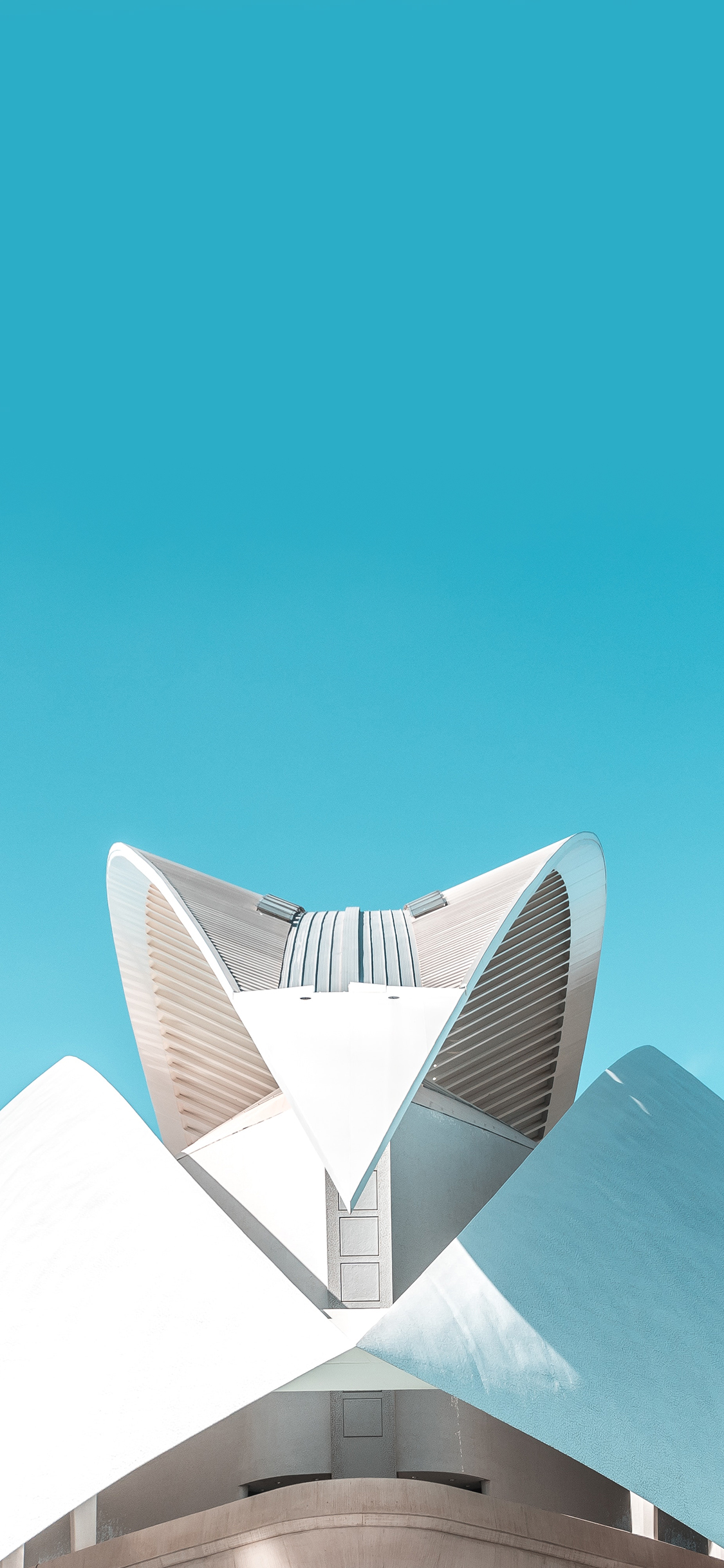 [2436×1125]建筑 设计 造型 天空 唯美 苹果手机壁纸图片