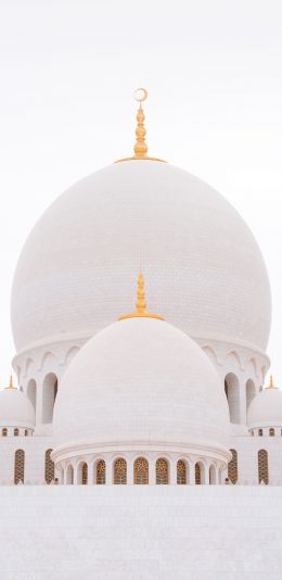 [2436x1125]建筑 迪拜 清真寺 地标  设计 苹果手机壁纸图片