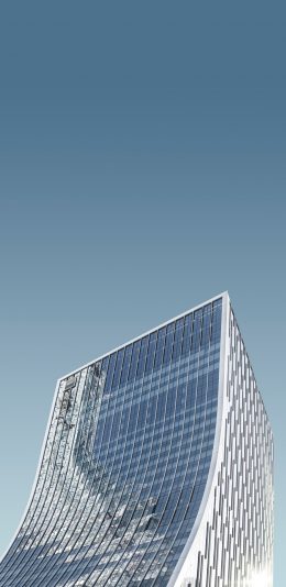 [2436x1125]建筑 高楼大厦 设计 弧度 苹果手机壁纸图片