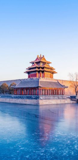 [2436x1125]旅游 景点 背景 故宫 紫禁城 苹果手机壁纸图片